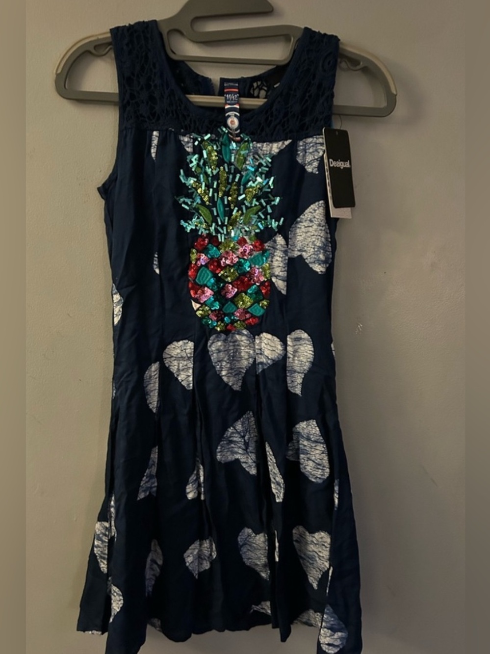 Desigual special edition, tie-dye girls dress. Size 11/12. New with tags!
